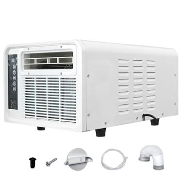 Imagem de Ar condicionado portátil de modo duplo de resfriamento e aquecimento, mini refrigerador de ar de 2560 BTU com desumidificador, baixo consumo de energia de 0,4 HP, painel de toque, ar livre, cozinha