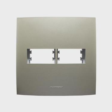 Imagem de Placa 4X4 com Suporte Para 2 Módulos Inova Pro Class Alumbra