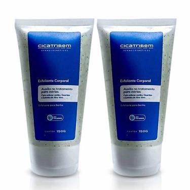 Imagem de Kit 2x Esfoliante Corporal Hidratante Banho 150g Cicatribem
