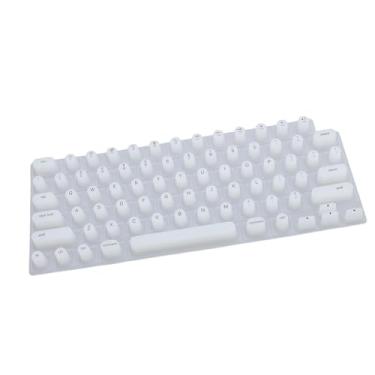 Imagem de Teclado para Unhas Longas, Tippy Tipo Tampa do Teclado Tampa de Teclado de Unha Longa Bolhas de Teclado de Silicone Suave Digitando Tampa de Unhas de Digitação Elevada para