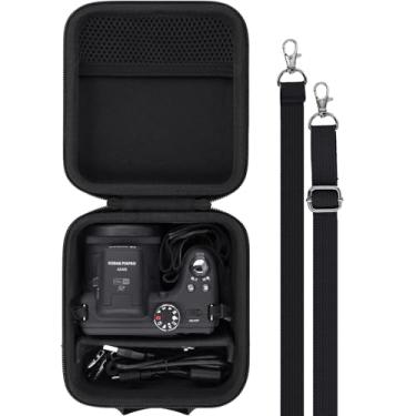 Imagem de Baval Estojo Para Câmera Compatível Com Câmeras Digitais Kodak Pixpro Az405/Az425/Az255/Az401/Az528, Preto