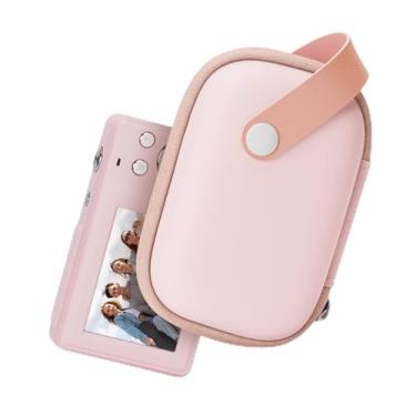 Imagem de SQERO Estojo Para Câmera Digital Camkory Dc403 Fhd 1080P/ Kodak Pixpro Fz55/ Fz45/ Stuogyum Dc402-Af, Bolsa De Viagem Armazenamento Cartão Sd, Pequena E Fofa