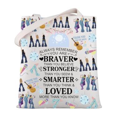 Imagem de WSNANG Mamma Musical Inspirada Presente Mamma Broadway Musical Tote Bag The Dancing Queen Bolsa de Viagem Donna & The Dynamos Presente para Fãs, Mama Alway Tb, One Size