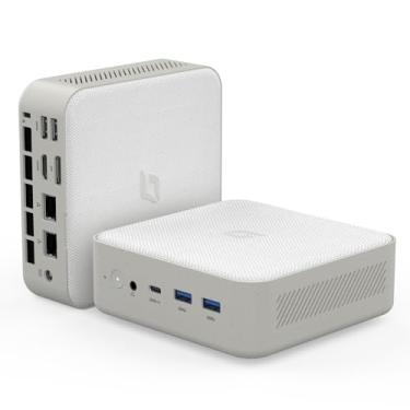 Imagem de CyberGeek Mini Pc Amd Ryzen 7 5700U (8C/16T, Até 4,3 Ghz), Mini Computadores 32 Gb Ddr4 Ram 1 Tb Pcie Ssd, Mini Desktop Para Jogos Suporta 4K A 60 Hz/Triplo Monitor/Wifi/Bt5.0/Hdmi+Dp/Vesa Escritór