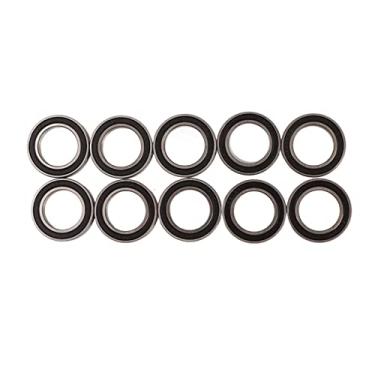 Imagem de Rolamentos de esferas de ranhura profunda 6802rs rolamentos de borracha de borracha de alta qualidade para pequenos projetos de hobby de 15 mm diâmetro interno de 24 mm diâmetro