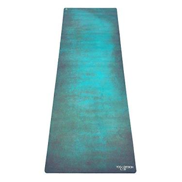 Imagem de YOGA DESIGN LAB | O Combo Tapete de Yoga | Tapete 2 em 1 + Toalha | Eco Luxury | Ideal para Hot Yoga, Power, Bikram, Ashtanga, Sweat | Qualidade de estúdio | Inclui alça de transporte! (Verde Egeu,