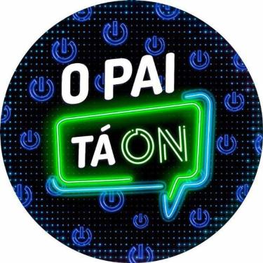 Imagem de Painel Redondo 3D Sublimado A Mãe E O Pai Tá On Frd-3285