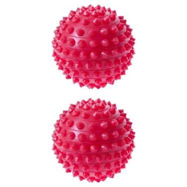 Imagem de KIT 2 Bolas Para Fisioterapia Com Cravo Unidade Supermedy, BOLA COM CR