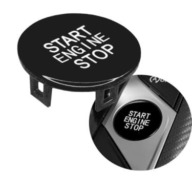 Imagem de Angelguoguo Substituição do botão de ignição do interruptor de parada do motor de partida preto para BMW 1 2 3 4 8 X5 X6 X7 Z4 Series F40 F44 G20 G22 G14 G05 G06 G29