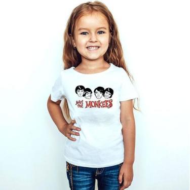 Imagem de Camiseta camisa infantil The Monkees band rock anos 60 estampa exclusi