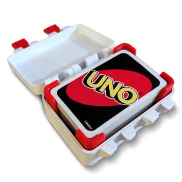 Imagem de DeckBox Caixinha Organizadora pra Guardar Cartas Uno Jogos - OntheLigh