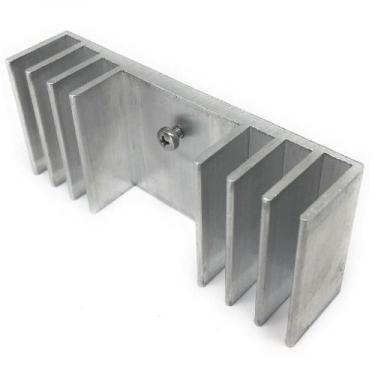 Imagem de Dissipador Calor Aluminio To-220Ab Top 3 Transistor Mosfet - Elitenet