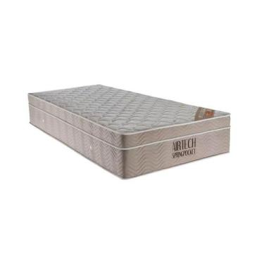 Imagem de Colchão Solteiro Airtech Molas Ensacadas Ortobom - 88X188X25