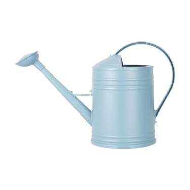 Imagem de ＡＷＨＡＯ Regador, jarro, jarro, aspersor, chaleira, grande capacidade, leve, regador, aspersor de água para plantas, flores, casa, Azul, 4l