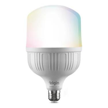 Imagem de Lâmpada Inteligente Led Bulbo 20w Rgb Smart Color - Elgin