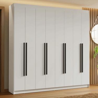 Imagem de Guarda-roupa Casal 8Portas Batentes Saturno Madesa .