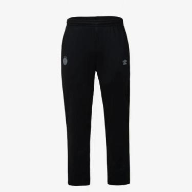 Imagem de Calça Masculina Umbro Grêmio Viagem 2025, Preto, Cinza, EP, Masculino