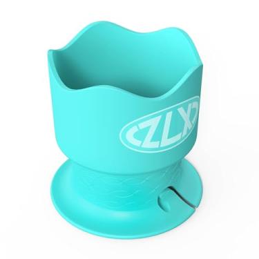 Imagem de ZLX Suporte de copo de caiaque para prancha de remo de taça, suporte de copo para prancha de stand up paddle - verde menta