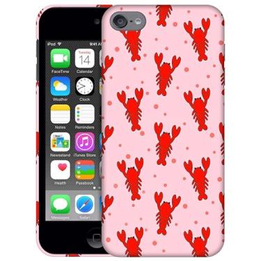 Imagem de SM CASES Capa para iPod Touch 7, capa para iPod Touch 6, capa para iPod Touch 5 - estampa de lagosta, capa de plástico rígido para iPod Touch 7/6/5.