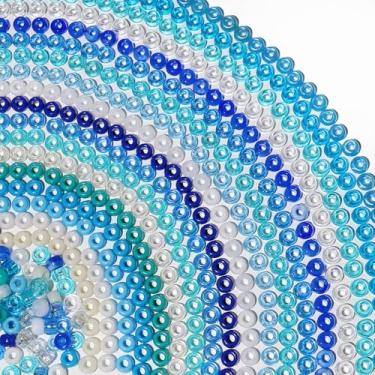 Imagem de Richbunnys 1000 contas de pônei de plástico multicoloridas a granel para artesanato, 6 * 9 mm cores sortidas contas de cabelo, incluindo preto, vermelho, azul, branco para fabricação de pulseiras