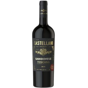 Imagem de Vinho Tinto Italiano Sangiovese Toscana Castellani 750ml