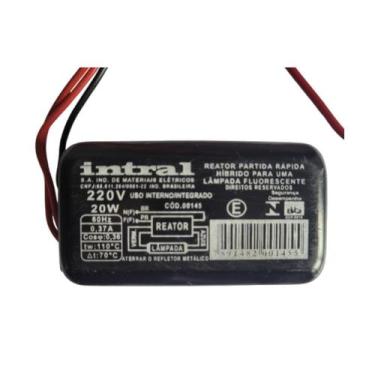 Imagem de Reator Partida Rápida 1X20W 220V - Intral