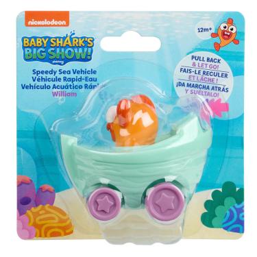 Imagem de Carrinho Marinho Fricção 11Cm William - Baby Shark Big Show