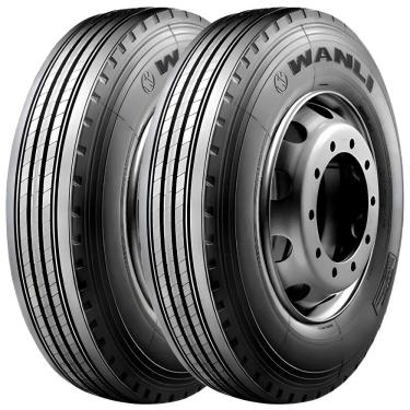 Imagem de Pneu Wanli SAH01 215/75R17.5 Aro 17.5 133J 16 Lonas Kit2