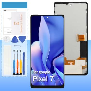 Imagem de Substituição de tela TFT para Google Pixel 7 GVU6C, GQML3, GO3Z5 16.0 cm Display LCD Touch Digitalizador Montagem completa (sem impressão digital)