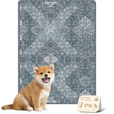 Imagem de Almofadas de xixi laváveis nunubaby para cães, antiderrapantes, à prov