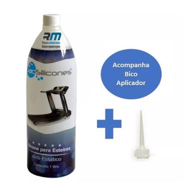 Imagem de Silicone Lubrificante Antiestático Puro Próprio p/ Esteiras Jac 1 Litr