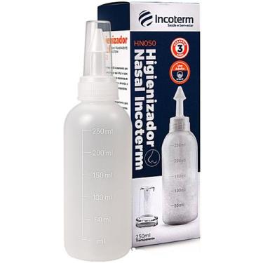 Imagem de Higienizador Nasal 250ml transparente HN050 Incoterm