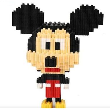 Imagem de Bloco De Montar Mikey Brickheadz Didatico Com 670 Pcs - OKABOX