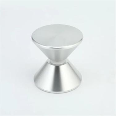 Imagem de 1 peça de aço inoxidável para porta de vidro de banheiro, porta de correr de cozinha, armário de exposição circular com