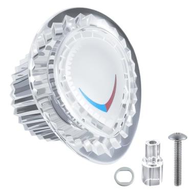 Imagem de 1 pacote de substituição de alça de chuveiro 96797, compatível com kit de acabamento de chuveiro Moen Chateau para cartucho 1225, substituição de maçaneta de chuveiro, para banheira e chuveiro, inclui