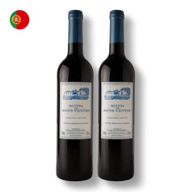 Imagem de Kit 2 Vinhos Quinta de Bons Ventos Tinto Portugal 750ml