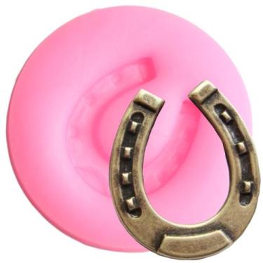 Imagem de Molde de silicone ferradura para decorar f436 - CM