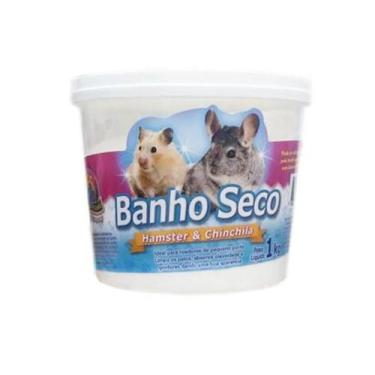Imagem de Pó Banho a Seco Animalissimo Hamster Chinchila Roedores 1Kg - Animalís