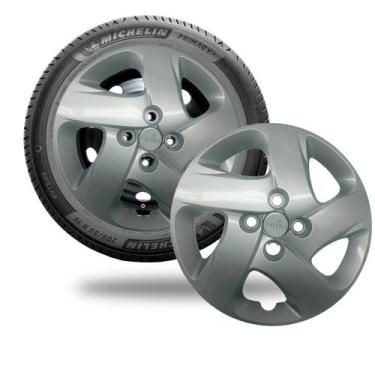 Imagem de Par Calota Mobi 2019 a 2020 Parafuso Aro 14 Cubo Baixo - GRID