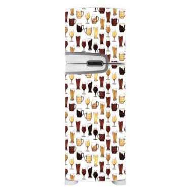 Imagem de Adesivo Decorativo de Geladeira - Cervejas - Bar - 054gel - Allodi