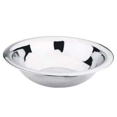 Imagem de Tigela bowl inox 22cm ti10005 bacia inox mistura bolo salada - MUNDIAL