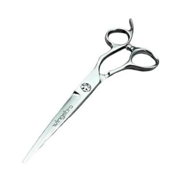Imagem de Tesoura De Corte De Cabelo Profissional De 6,5" Para Barbeiro, Tesoura