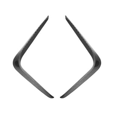 Imagem de Divisores de para-choque dianteiro e spoiler lateral compatível com BMW Série 4 G24 G26 420i 430i I4 M50 4 portas 2021 2022 2023 2024 Acabamento para farol de neblina(F)