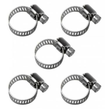 Imagem de 5 Cartelas Abraçadeira 5 Pçs 15,8mm 5/8 Multiuso Resistente - 123ÚTIL