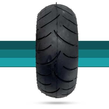 Imagem de MZBZYU Pneu 90/65-6 25 cm 90/65-6 vácuo sem câmara de ar pneu grosso 90/65-6 Go Kart pneu resistente ao desgaste vácuo sem câmara para pneus de scooter elétrica