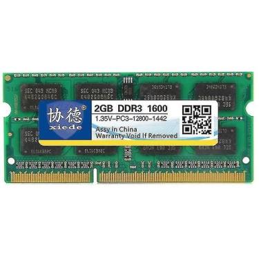 Imagem de Conjuntos de acessórios de computador xiede x097 ddr3l 1600mhz 2gb 1.3