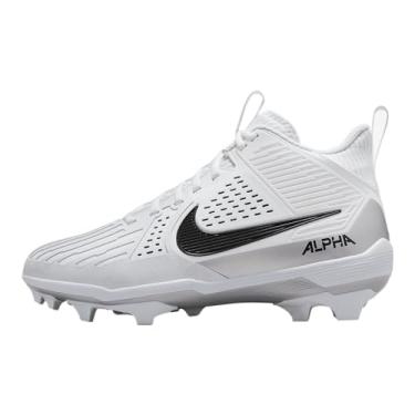Imagem de Nike Chuteira masculina Alpha Menace Strong (II5139-100, branco/prata metálico/preto), Branco/prata metálica/preta, 41