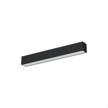 Imagem de Luminária Sobrepor Taschibra Vetor Led 17W 56Cm Preta 4000K