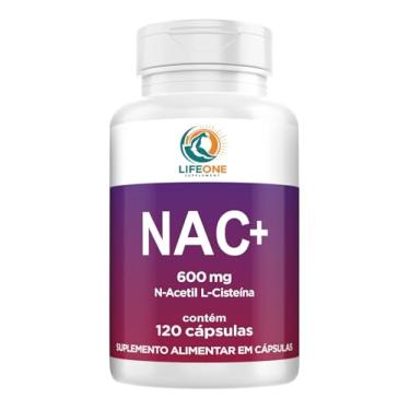 Imagem de NAC+ N-Acetil L-Cisteína, 600mg, 120 Cápsulas, Life One