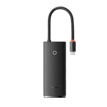 Imagem de Hub Type-c Usb-c C/ 3 HDMI + Sd + Usb 3.0 Baseus Mac Pro Air